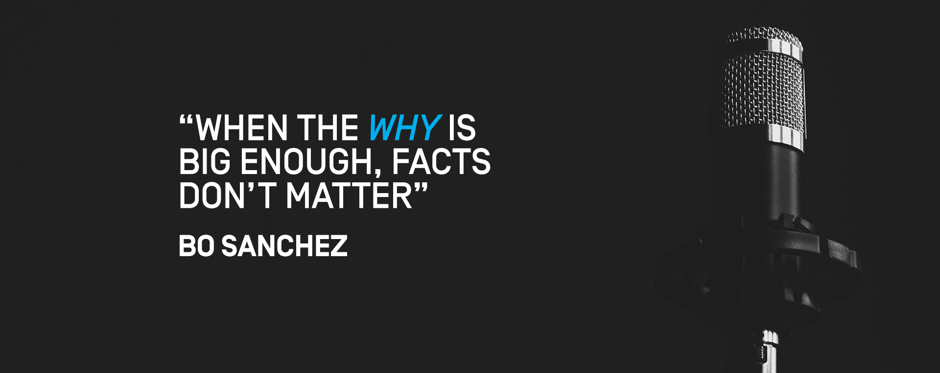 What's Your Why Bo Senchez